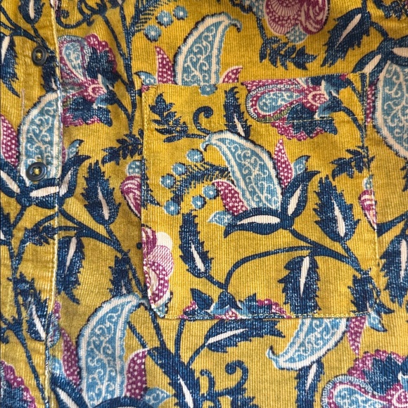 Anthropologie Pilcro Sigourney Corduroy Top  MEDIUM - Picture 9 of 12